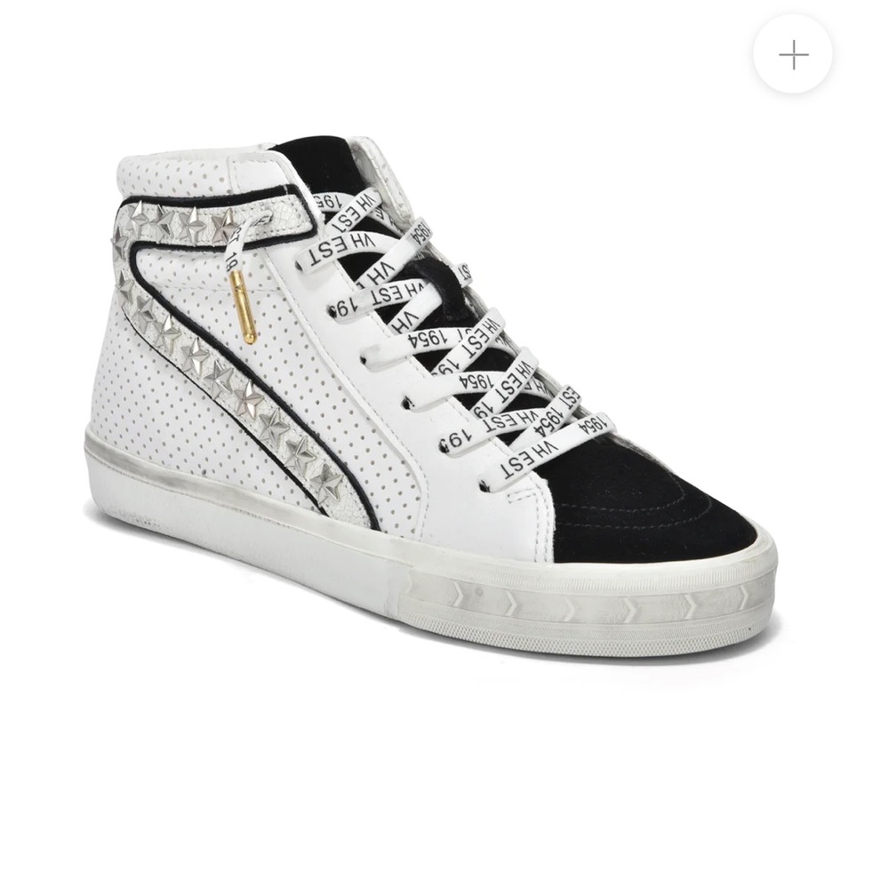 Vintage Havana
Gadol high top white/black multi
Size 8
